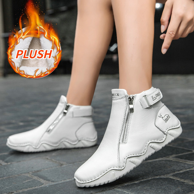 Premium Warm Martin Boots - High-Top Casual Footwear