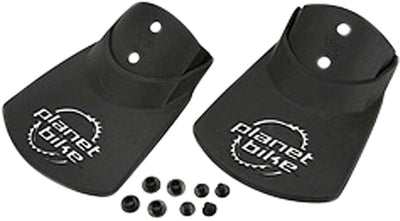 Planet Bike Mud Flap Set for Road Fenders - Black