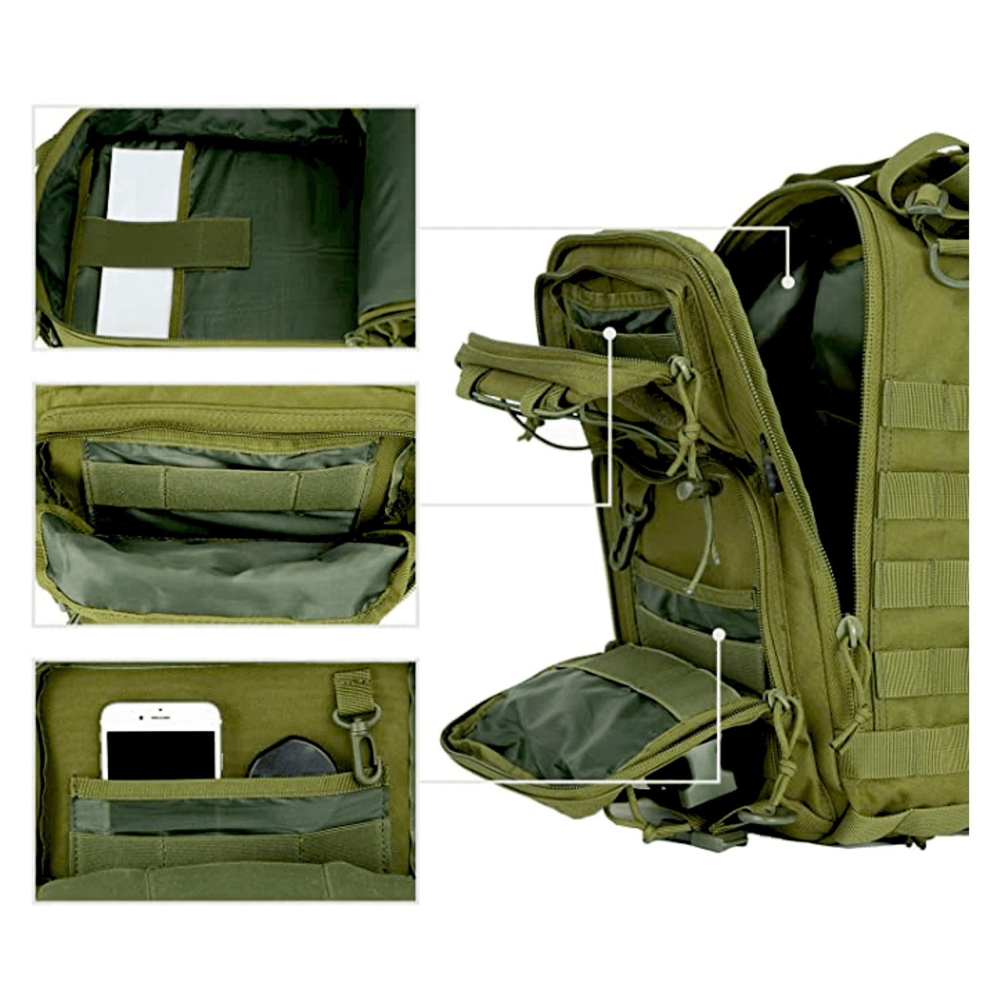 Tactical Medium Sling Range Bag - Korvel