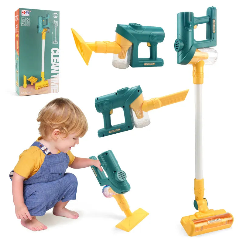 Aspirateur Jouet de Nettoyage pour Maison de Jeu pour Enfants