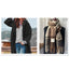 Women's Thickened Tweed Medium-Length Trench Coat