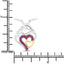 0.28 Carat Genuine Ruby .925 Sterling Silver Pendant