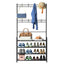 Entryway Coat and Shoe Rack - 4 Tier Freestanding Organizer