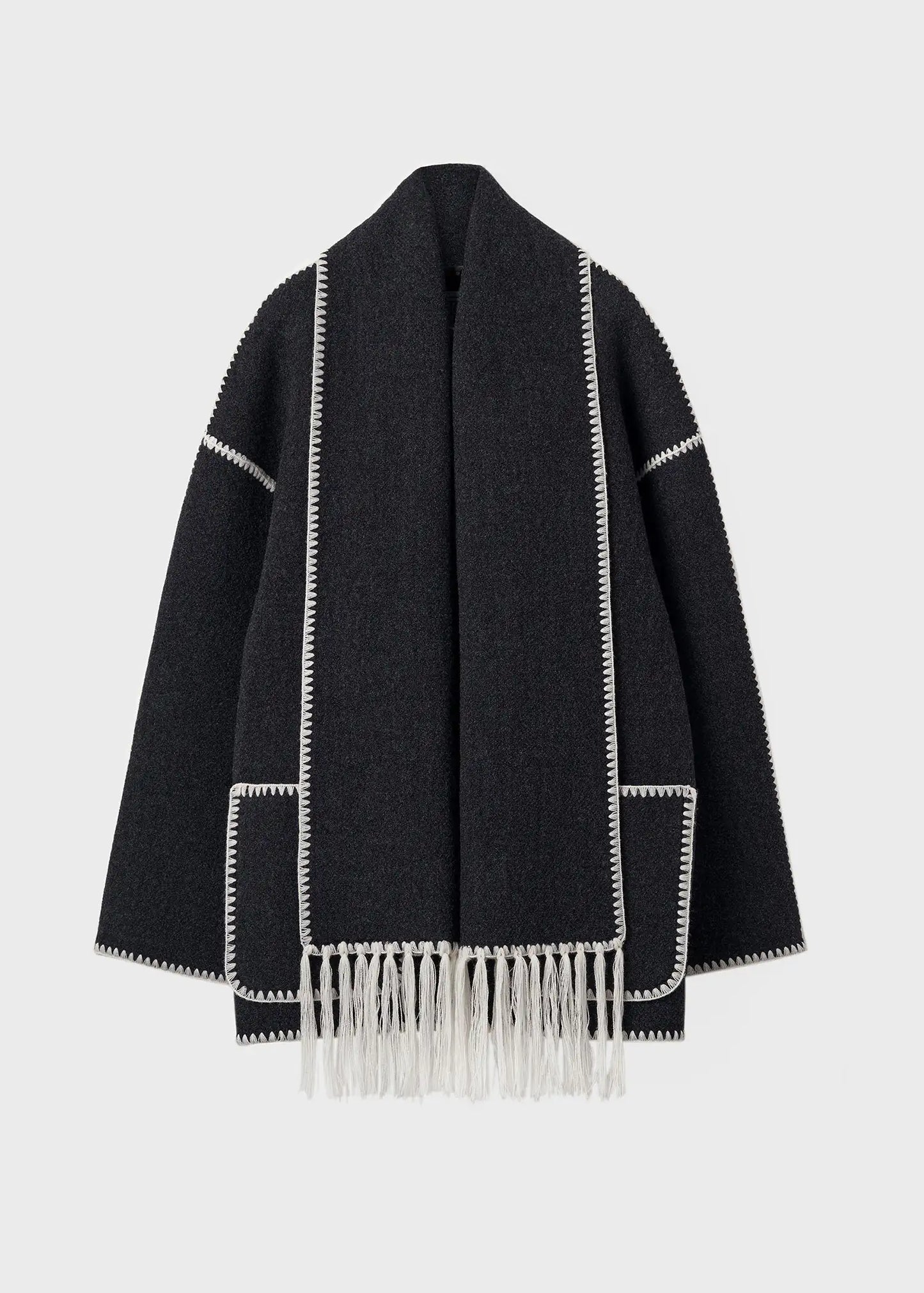 Dejavu Skarf Jacket - Stylish and Versatile Outerwear
