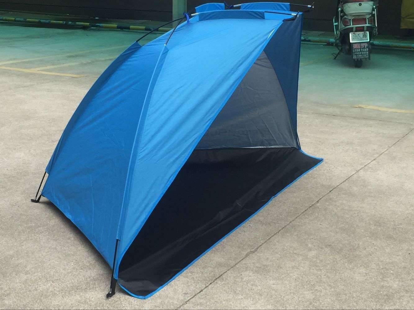 Tente de camping pop-up premium facile avec pare-soleil