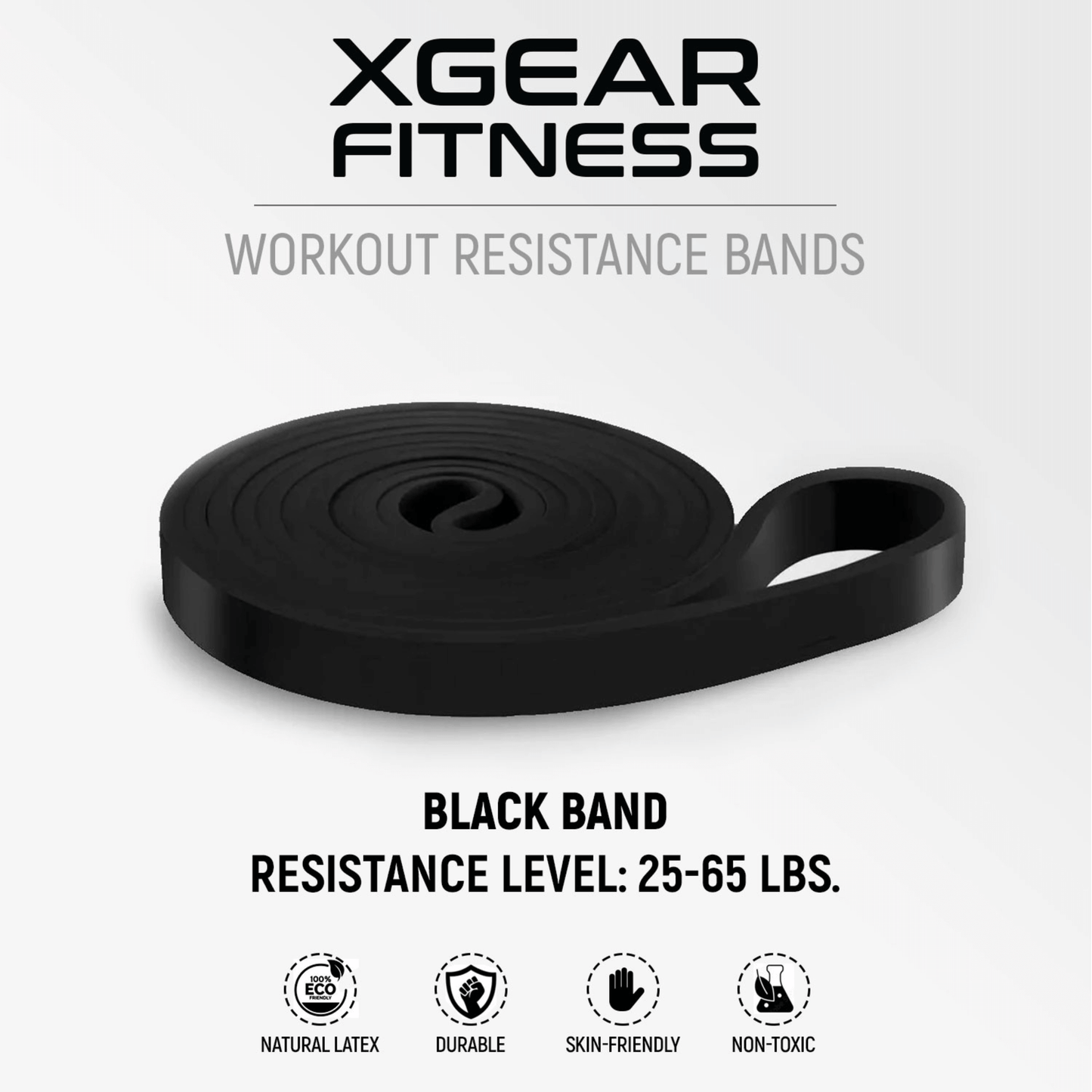 Bandas de Resistencia Pesadas XG-PRO de XGear Fitness