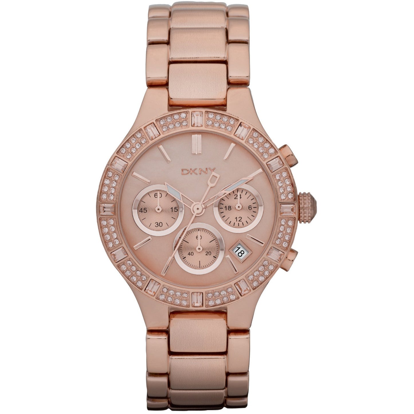 Reloj DKNY para Mujer Chambers - Diseño Elegante en Oro Rosa
