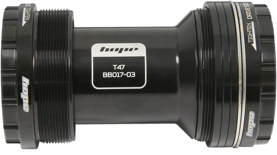 Hope T47 Bottom Bracket - 68/73mm for 30mm Spindle Stainless Black