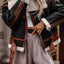 Veste zippée en shearling de première qualité