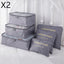 6-Piece Travel Storage Bag Set for Organized Packing
