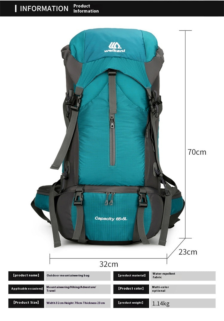 Premium 70L Outdoor Sports Hiking Backpack