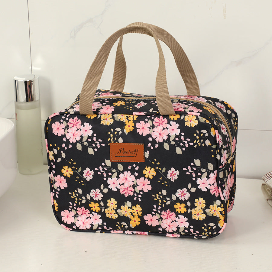 Trousse de toilette de voyage portable à haute capacité