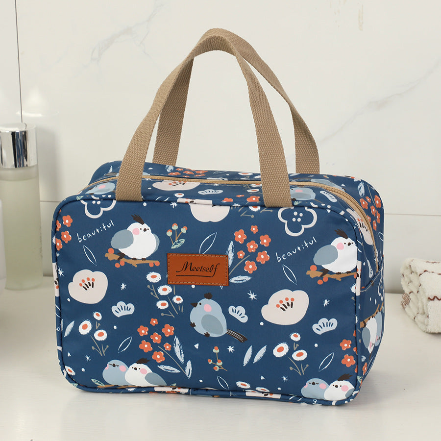 Trousse de toilette de voyage portable à haute capacité