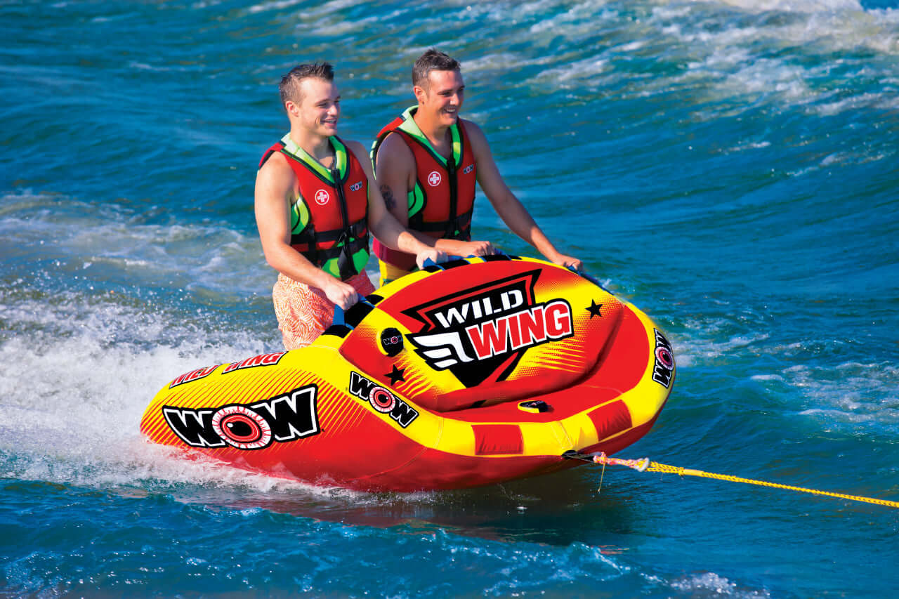 WOW Sports Wild Wing 2-Person Towable Water Tube