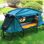 Outdoor Thickened Oxford Cloth Insulated Off Ground Tent For Two Camping And Fishing Tent - Korvel