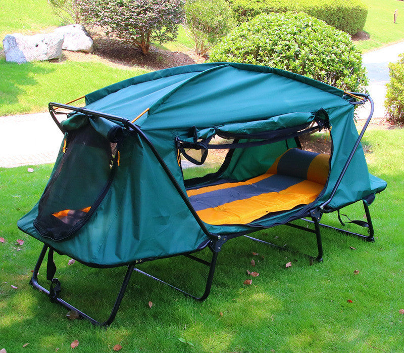 Outdoor Thickened Oxford Cloth Insulated Off Ground Tent For Two Camping And Fishing Tent - Korvel