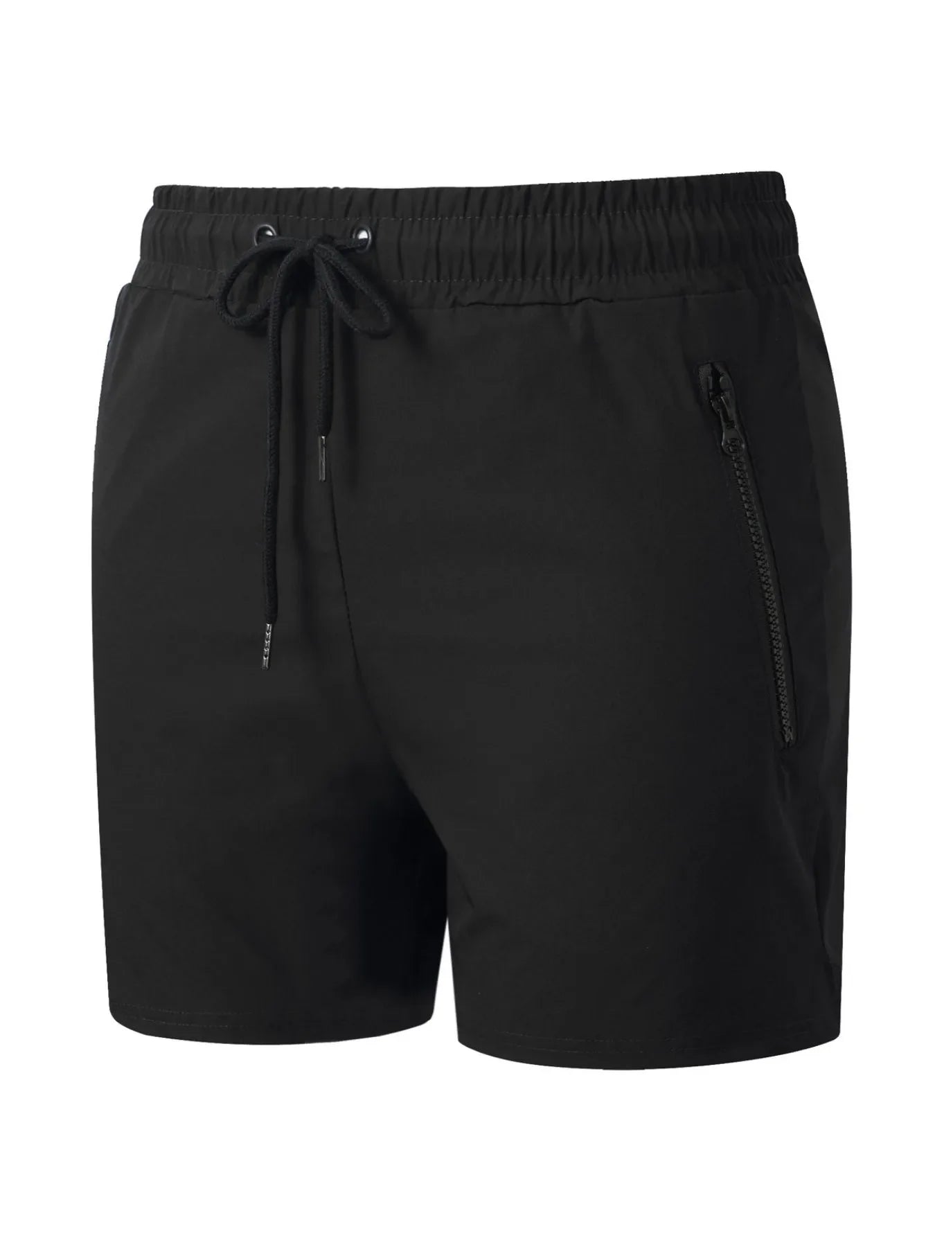 Shorts actifs pour hommes grande taille avec cordon de serrage et poches