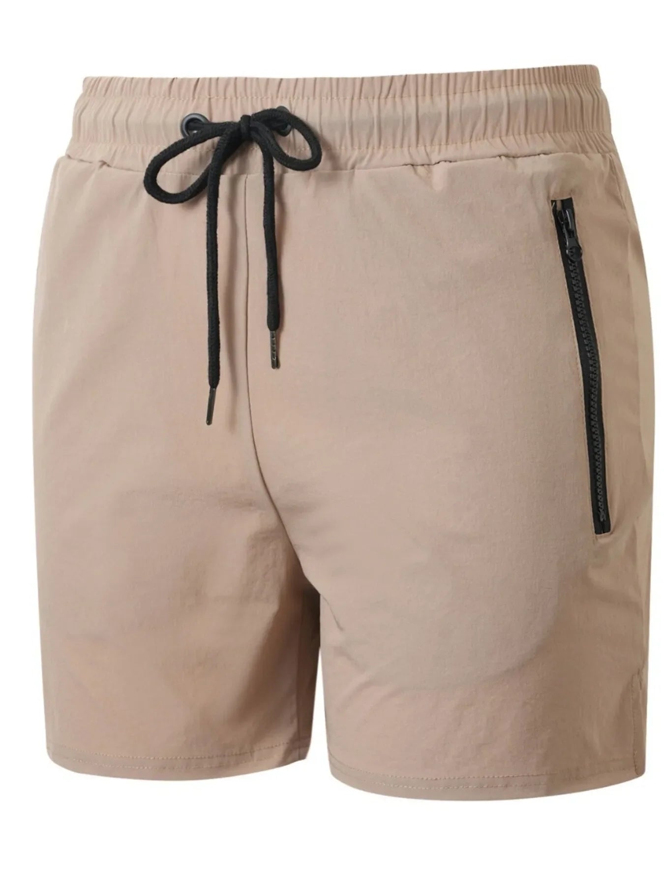 Shorts actifs pour hommes grande taille avec cordon de serrage et poches