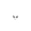 14k White Gold Round Stud Earrings - Classic Elegance