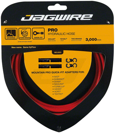 Jagwire Pro Hydraulic Disc Brake Hose Kit - 3000mm Red