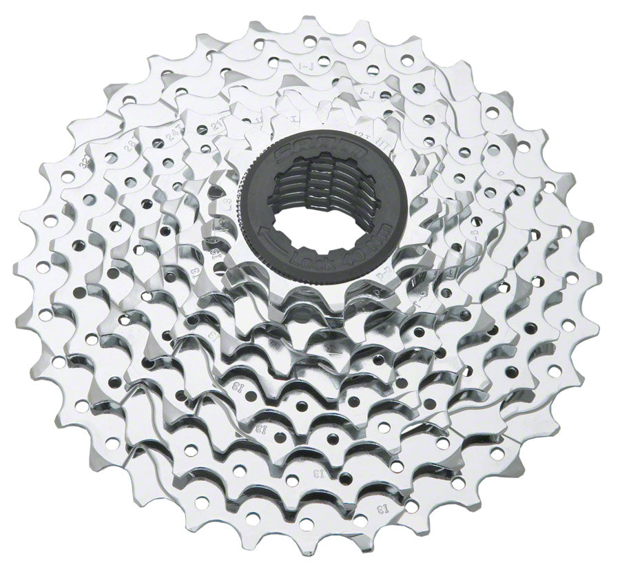 Cassette SRAM PG-950 - 9 Velocidades 11-28t Plata
