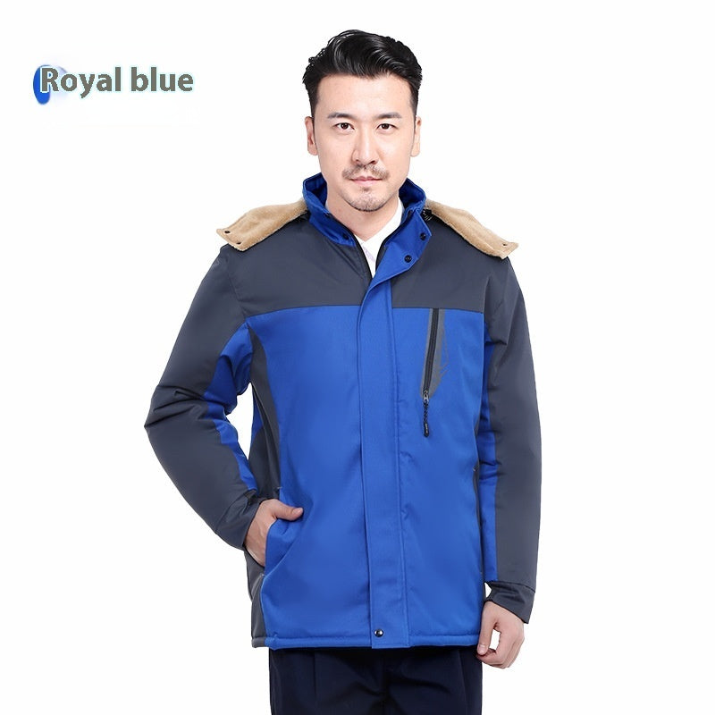 Chaqueta de Invierno con Capucha Impermeable a Prueba de Frío