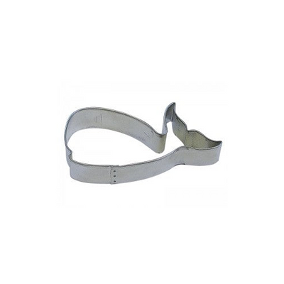 Whale 4" Tin Cookie Cutter