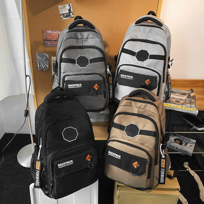 Large Capacity Simple Laptop Travel Backpack