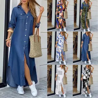 Robe Chemise d'Été pour Femme - Élégante et Confortable