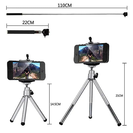 Paquete de Lentes para Smartphone y Selfie 10 en 1