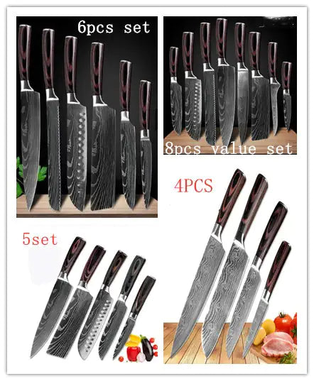 Juego de cuchillos de cocina Carpenter's Special de 6 piezas