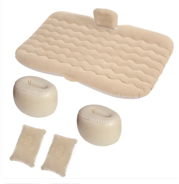 Cama Inflable AutoRest para un Viaje Cómodo