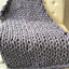 Luxurious Chunky Knitted Blanket