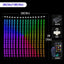 Luces de Cortina LED Color Waves con Sincronización