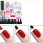 Complete Gel Nail Polish Set with UV Lamp