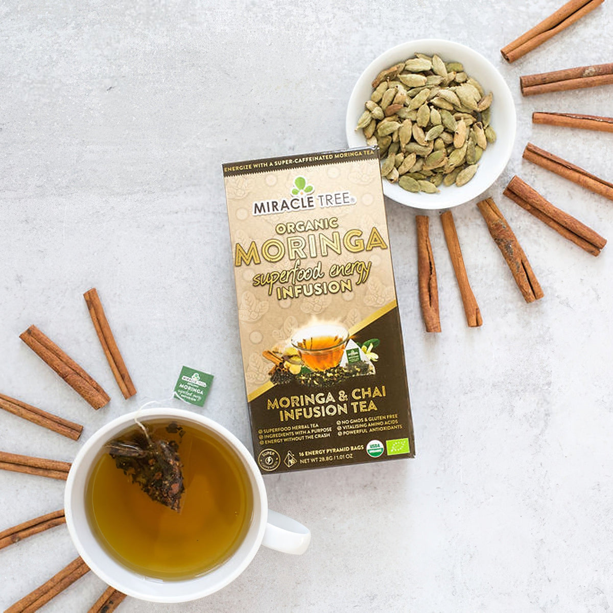 Moringa Energy Tea - Chai Blend