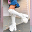 Bottes d'hiver à talons épais