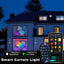 Luces de Cortina RGB Inteligentes LED Bluetooth - Guirnalda de Luces Versátil