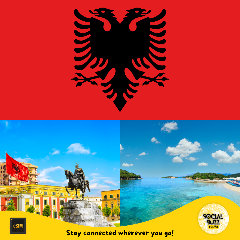 High-Speed Albania eSIM Data Plan for Travelers - Korvel