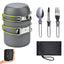 Kit de Utensilios de Camping Premium para Exterior