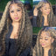 Vlusee 13x6 Deep Wave Lace Front Wig - Ombre Blonde Human Hair