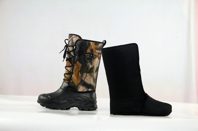 Bottes de pêche pour hommes thermiques imperméables de qualité supérieure