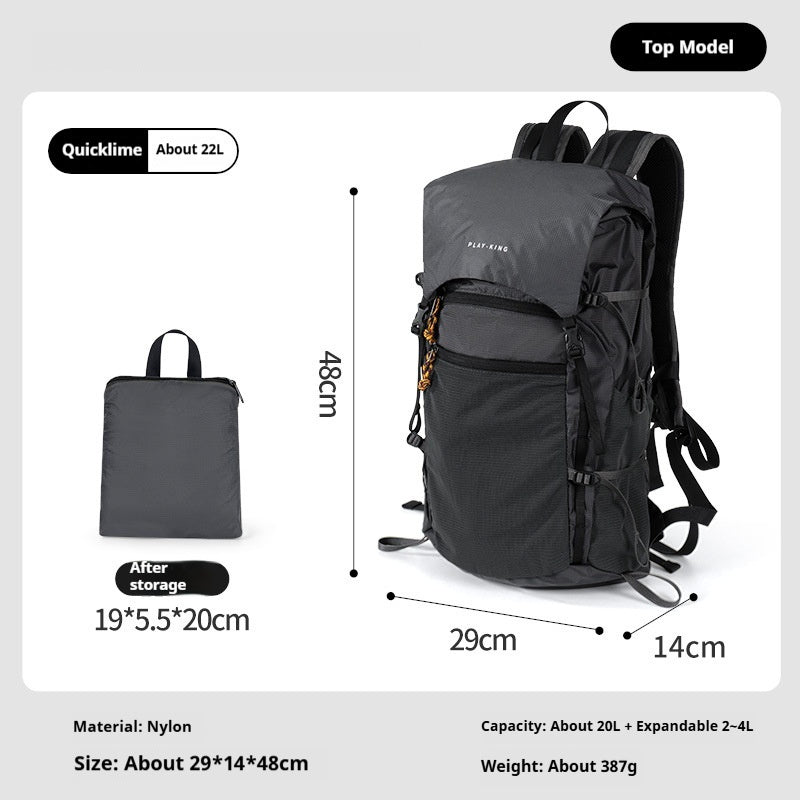 Mochila de Montañismo Profesional Impermeable para Exterior