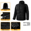 Veste Puffer Chauffante pour Homme avec Technologie de Chauffage Électrique