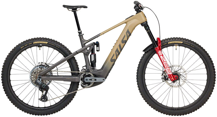 Salsa Notch C GX AXS Transmission Ebike - 29" Carbon Black/Walnut Medium