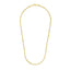 5.0mm 14k Yellow Gold Solid Diamond Cut Rope Chain