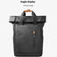 Sac à dos de loisirs pour hommes avec fermeture latérale