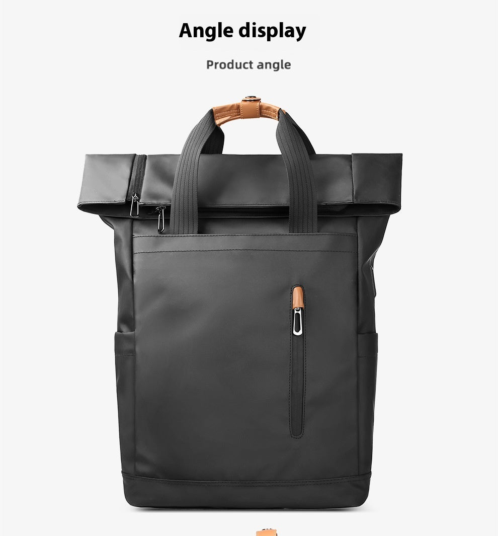 Sac à dos de loisirs pour hommes avec fermeture latérale