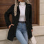 Elegant Mid-Length Woolen Coat for Women