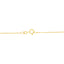 Collier Pendentif Cœur en Diamant Plaqué Or Jaune 10k en Argent Sterling - 18"